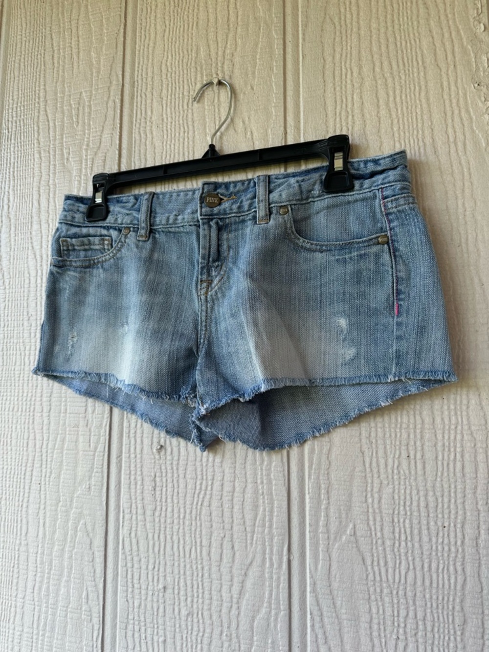 PINK Victoria’s Secret Cutoff Denim Shorts - Picture 10 of 11